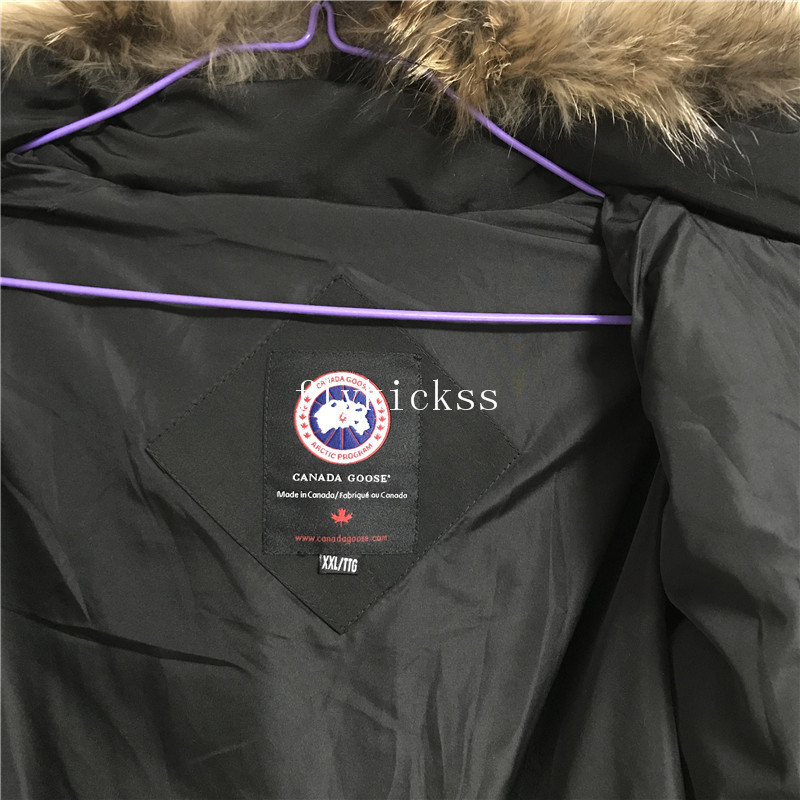 Nobis Canada Goose Black Coat Grey logo